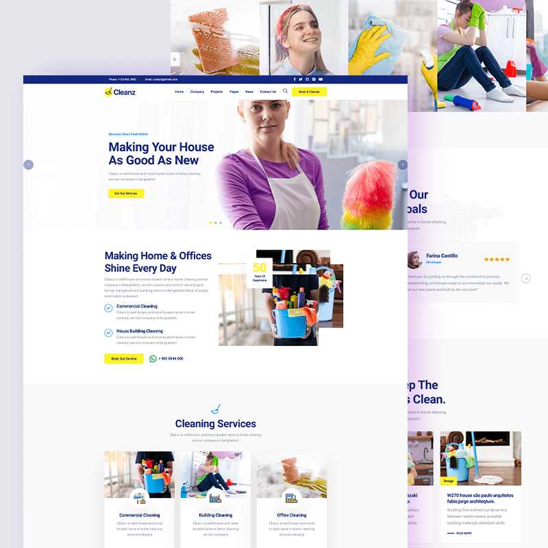 Cleaning Website